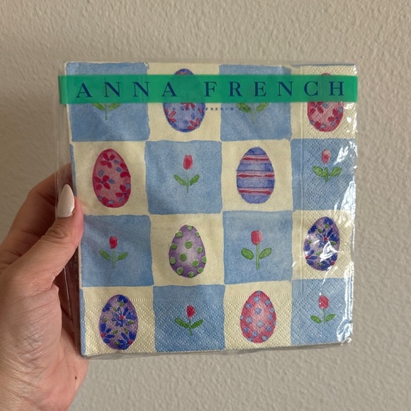 anna french Other - Anna French Easter Egg Napkins